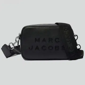 Marc Jacobs 블랙 가죽 플래시 DTM 카메라백