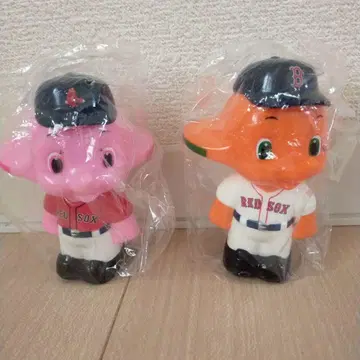 사토짱 레드 삭스 저금통 2개 세트