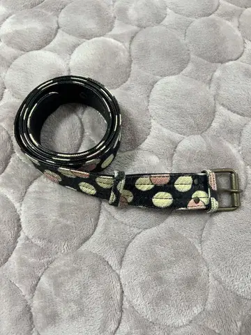 미사용 TSUMORI CHISATO 가죽 허리 벨트