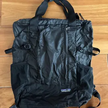 patagonia 블랙 백팩