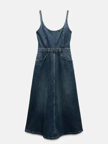 TRF 데님 원피스 ZARA