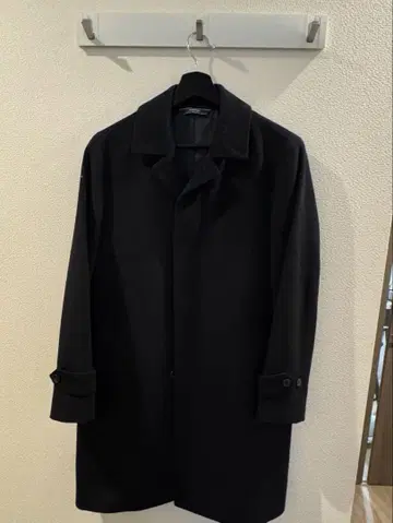 new yorker 블랙 스텐칼라 코트