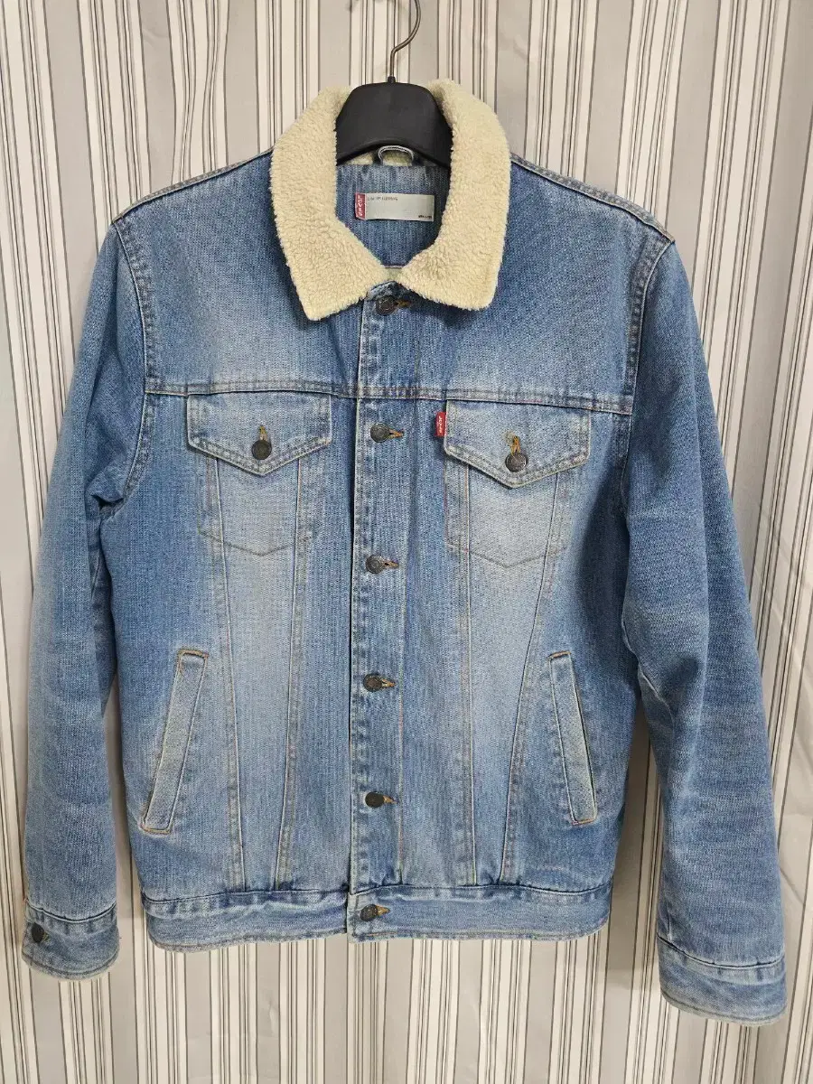LEVI'S 리바이스 (100) Levi's Sherpa Collar Fleece Denim Jacket