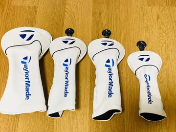 TaylorMade 골프헤드커버 4개 세트 화이트