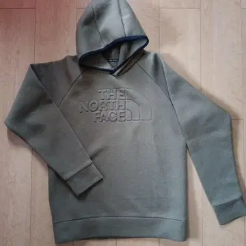 THE NORTH FACE 후드 부착 후드티 올리브