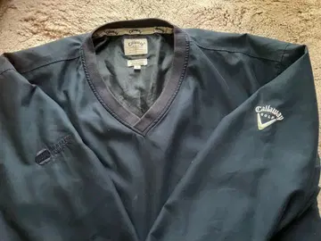 캘러웨이 네이비 V넥 골프 점퍼 XL