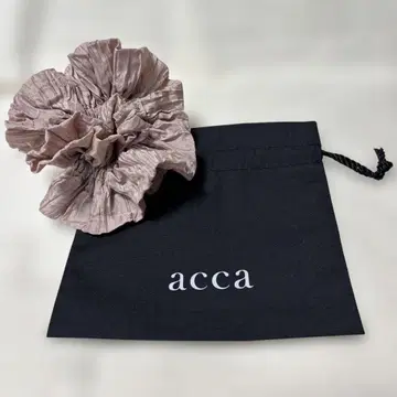 아카 acca 스크런치 더스티 핑크