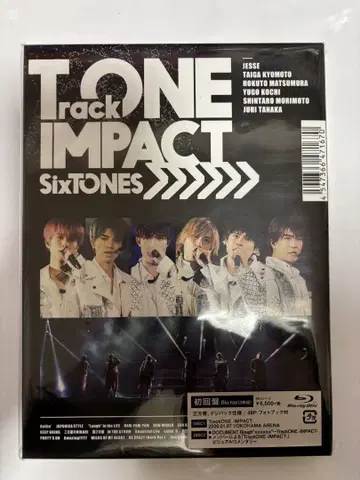 SixTONES TrackONE -IMPACT- Blu-ray