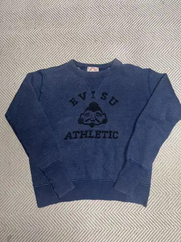 EVISU 에비수 맨투맨 네이비