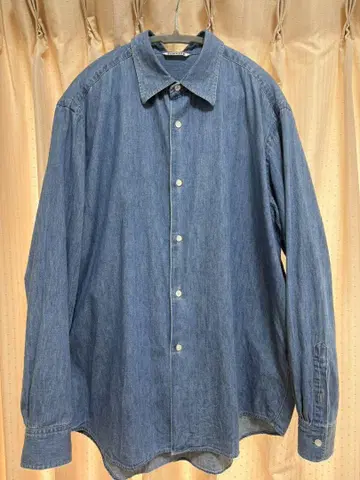 오라리 에디피스 별주 SELVEDGE LIGHT DENIM SHIRT