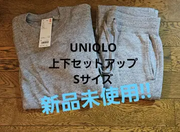 UNIQLO 상하의 셋업 S 사이즈 미사용 새상품 맨투맨