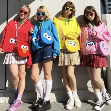 WEGO 세서미 스트릿 후드티 4벌 세트