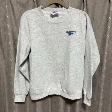 y101914 Reebok 트레이닝복 로고 무지 그레이 XL