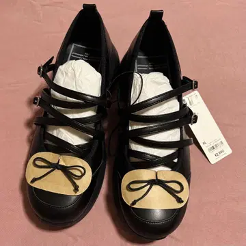멜리 제인 슈즈 블랙 GU XL rokh