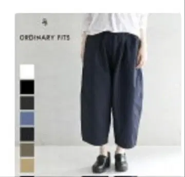 ORDINARY FITS 네이비 볼 팬츠 오디너리 피츠