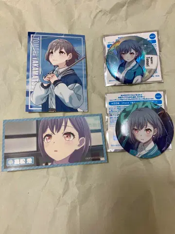 Mygo!!!!! [ 타카마츠 토모리 ] 굿즈 세트