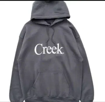 Creek 그레이 후드티 XL 사이즈