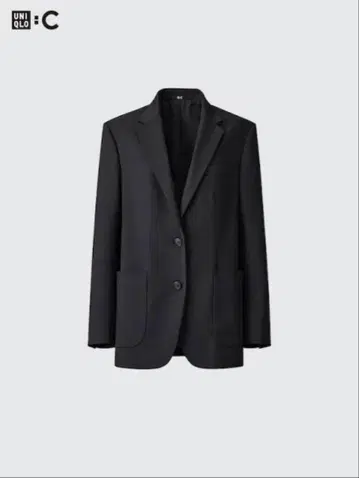 UNIQLO C 오버 사이즈 자켓 블랙 L 사이즈