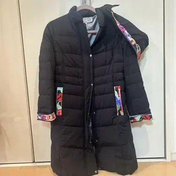LEONARD SPORT 블랙 다운 자켓 38