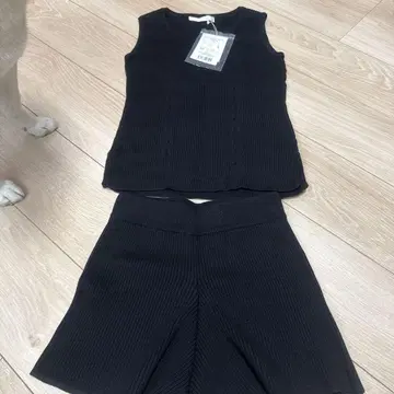미셸 마카롱 셋업 블랙 XS