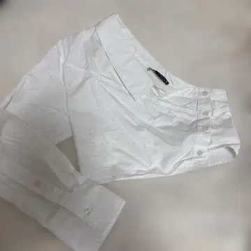 ZARA 원 숄더 셔츠 xs