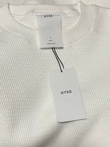 HYKE THERMAL SHIRT 01 새상품