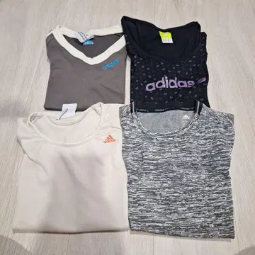 adidas 반팔 T셔츠 M 사이즈 4세트