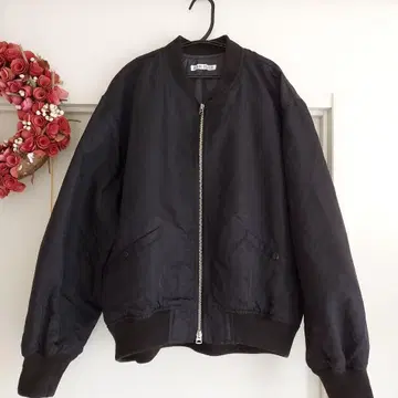 Plage R'lAM MA-1 SHORT 블루종 블랙