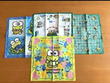 산리오 케로케로케로피 레트로 손수건