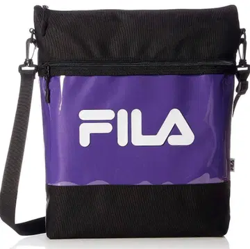 [새상품] FILA 백 휠라 숄더백 블랙 퍼플 사선