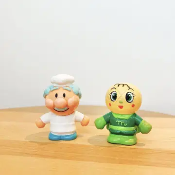 레트로 호빵맨 손가락 인형 세트