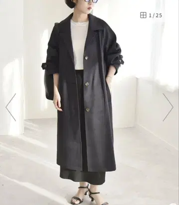 [ SHIPS ] 더블 새틴 발마칸 코트