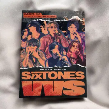 SixTONES LIVE 2024 VVS 초회반 4DVD