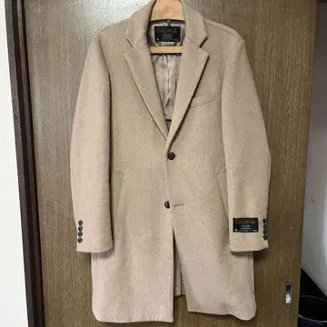 뉴질랜드산 울 체스터 코트 베이지