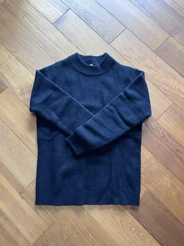융모 울 모크넥 스웨터 MUJI Labo