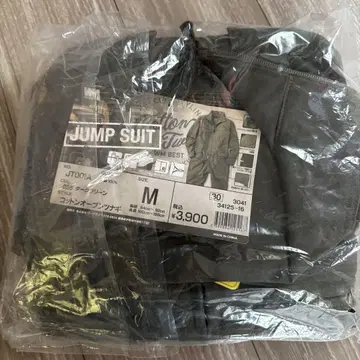 워크맨 올인원 워크맨 츠나기 M 카키 JUMP SUIT