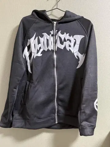 Geek RADICAL GOTHIC ZIP HOODIE Black / M