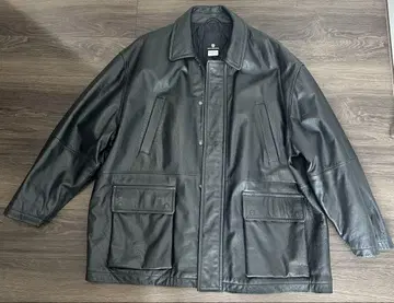 BROTHERHOOD 가죽 롱 자켓