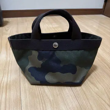 에르베샤 펠리에 카모 패턴 토트백 S