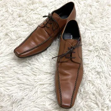 새상품급 whoop de doo 가죽 신발 비즈니스 슈즈 스월 토 40