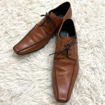 새상품급 whoop de doo 가죽 신발 비즈니스 슈즈 스월 토 40