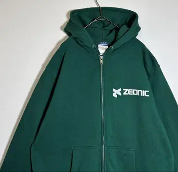 기동전사 건담 지오닉사 백 프린트 로고 집업 후드티