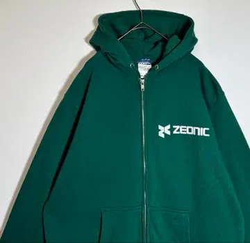 기동전사 건담 지오닉사 백 프린트 로고 집업 후드티