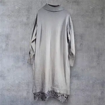 Tocco closet 하이넥 니트 원피스