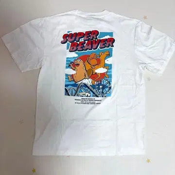 SUPER BEAVER 슈퍼 비버 T셔츠 XL 토카이노 라쿠다 후지큐