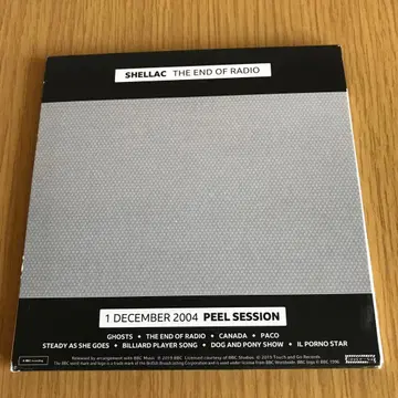 셀락 End of Radio 수입반 CD Shellac 새상품급