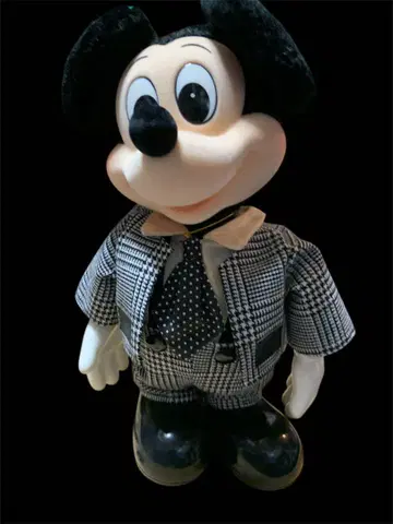 미키마우스 오르골 피규어 쇼와 레트로 빈티지 SANKYO