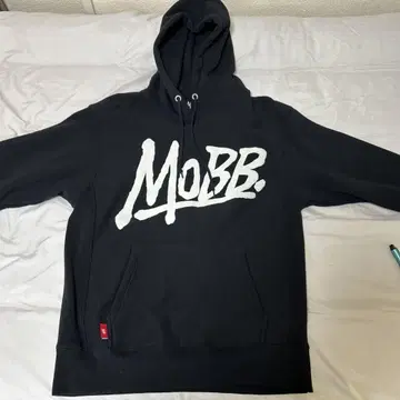 MOBB 후드티 블랙 M 사이즈