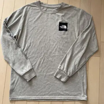 THE NORTH FACE 그레이 긴팔 티셔츠 L
