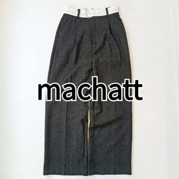 새상품급 23aw machatt 듀얼 트위드 팬츠 와이드 슬랙스